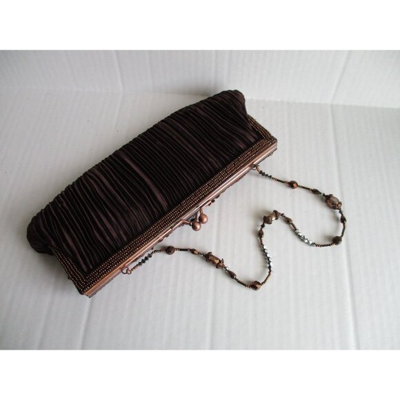 Elegant Black Clutch with Ornate Detailing - Picture 6 of 7